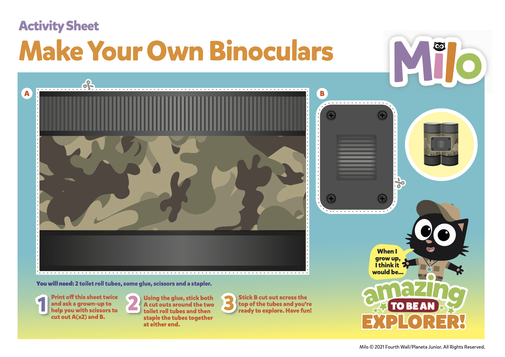 Make Your Own Binoculars